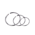 Fashion Stainless Steel Charming Body Jewelry Nose Hoop Ring Septum Ear Cartilage Tragus Helix Piercing